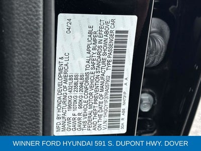 2024 Honda Accord EX