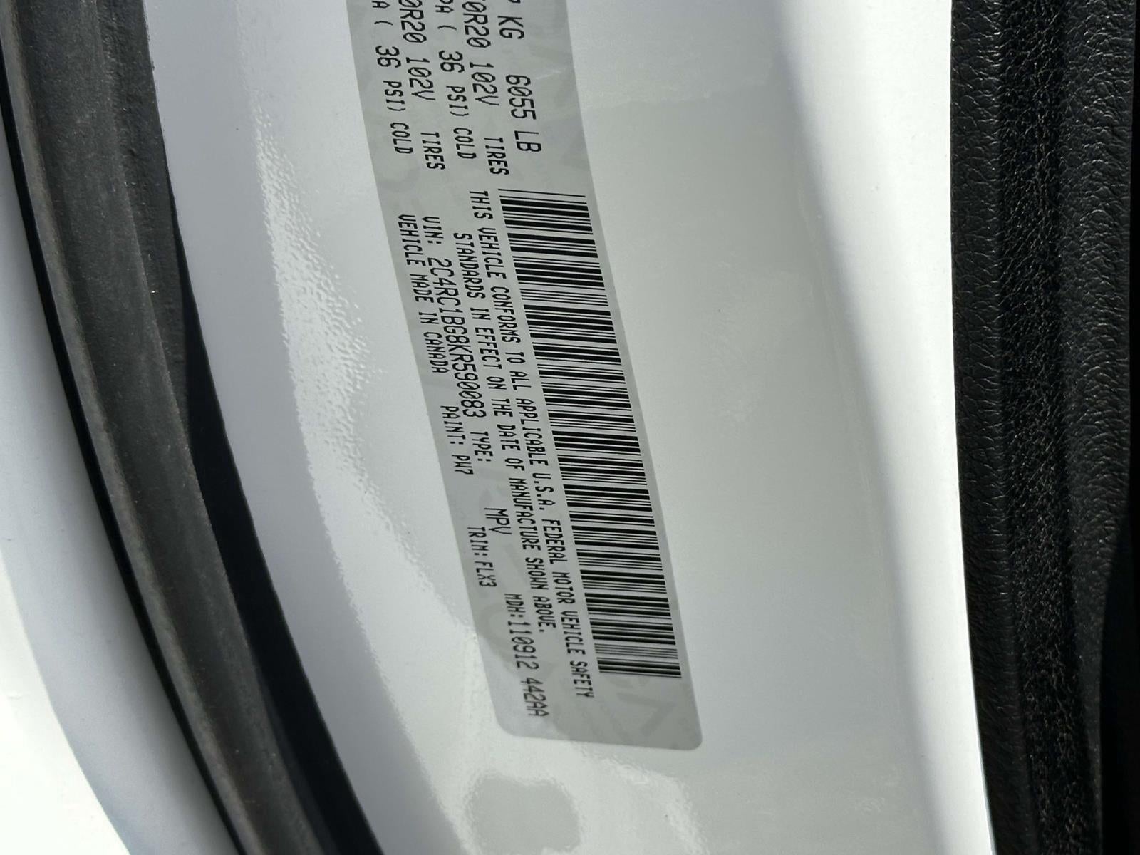 2019 Chrysler Pacifica Touring L