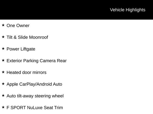 2022 Lexus RX 350 F Sport