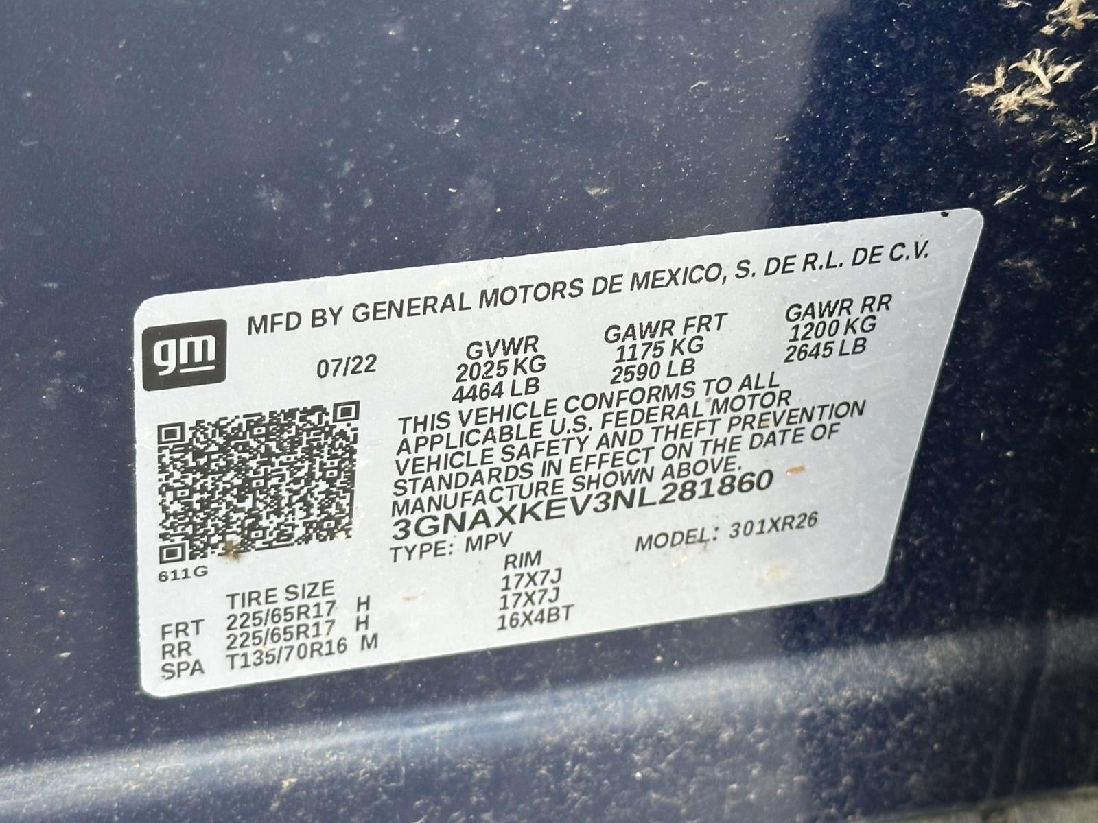 2022 Chevrolet Equinox LT