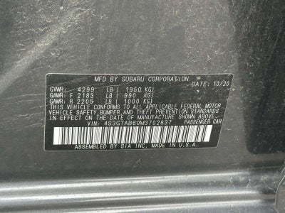 2021 Subaru Impreza Base