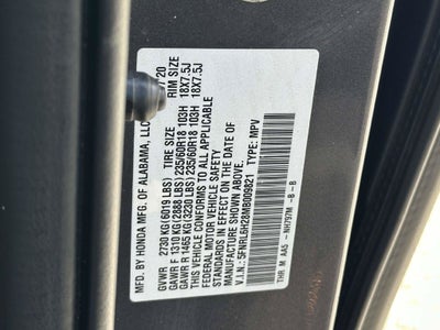2021 Honda Odyssey LX