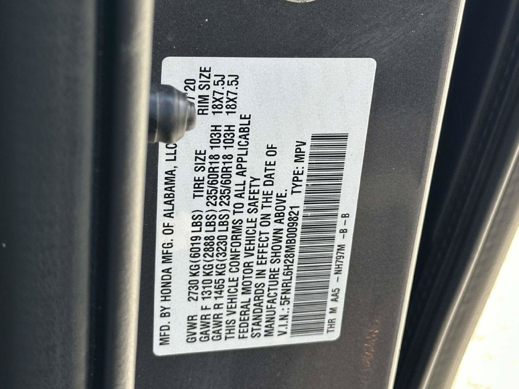 2021 Honda Odyssey LX