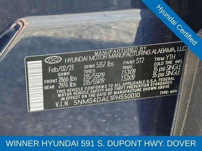 2023 Hyundai Santa Fe Limited