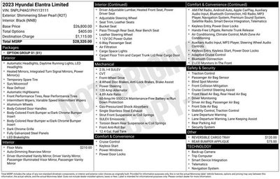 2023 Hyundai Elantra Limited
