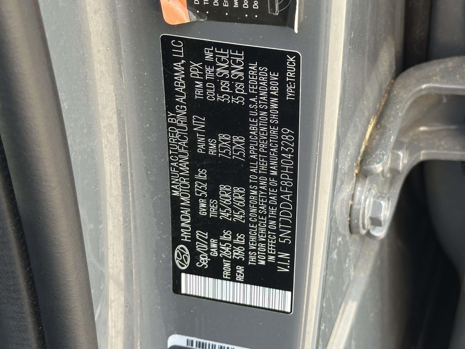 2023 Hyundai Santa Cruz SEL Premium