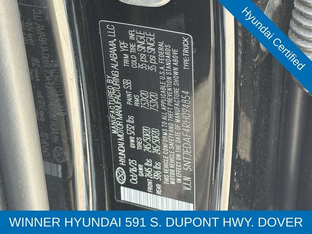 2024 Hyundai Santa Cruz Limited