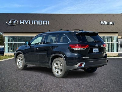 2019 Toyota Highlander Limited Platinum