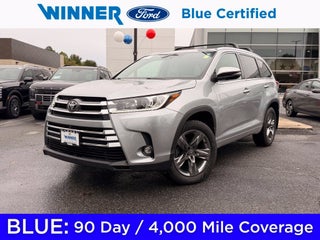 2019 Toyota Highlander Limited Platinum