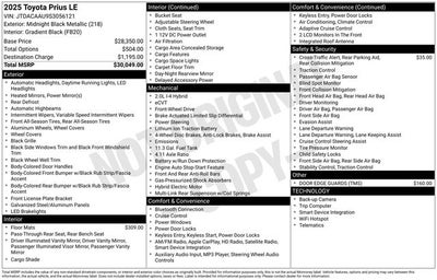 2025 Toyota Prius Limited