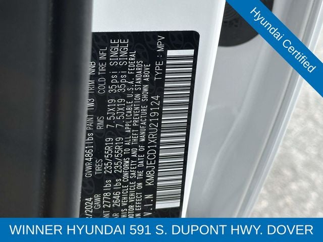 2024 Hyundai Tucson Hybrid Limited