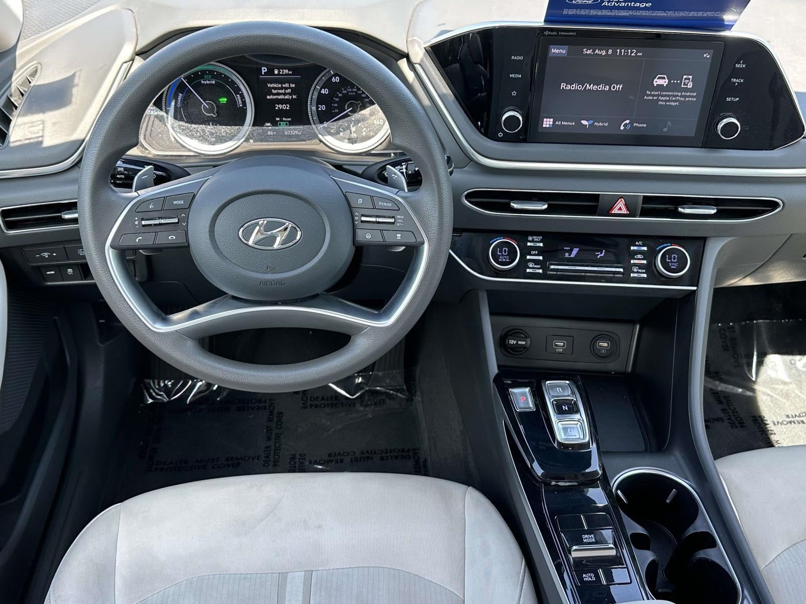 2023 Hyundai Sonata Hybrid Blue
