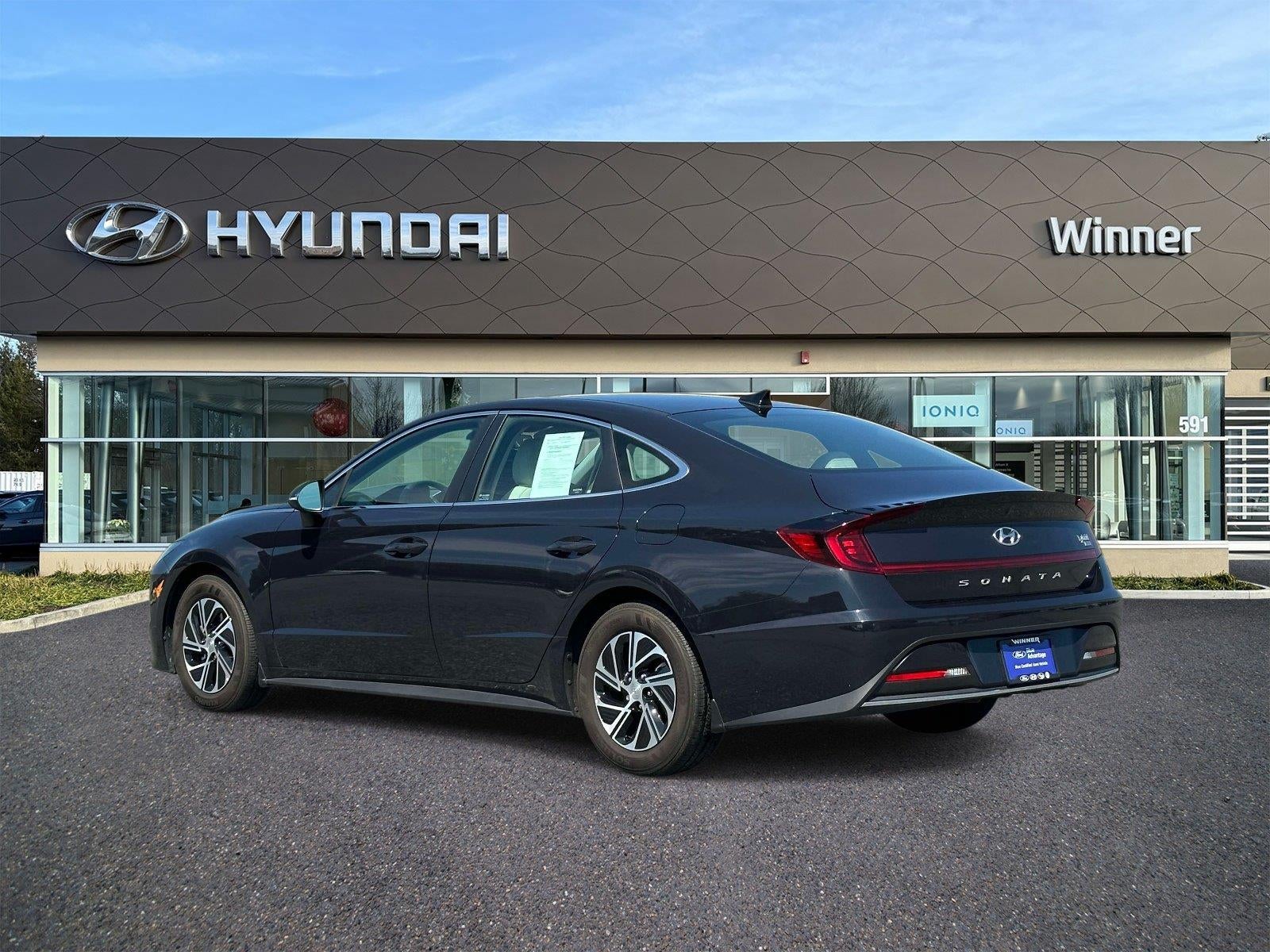 2023 Hyundai Sonata Hybrid Blue