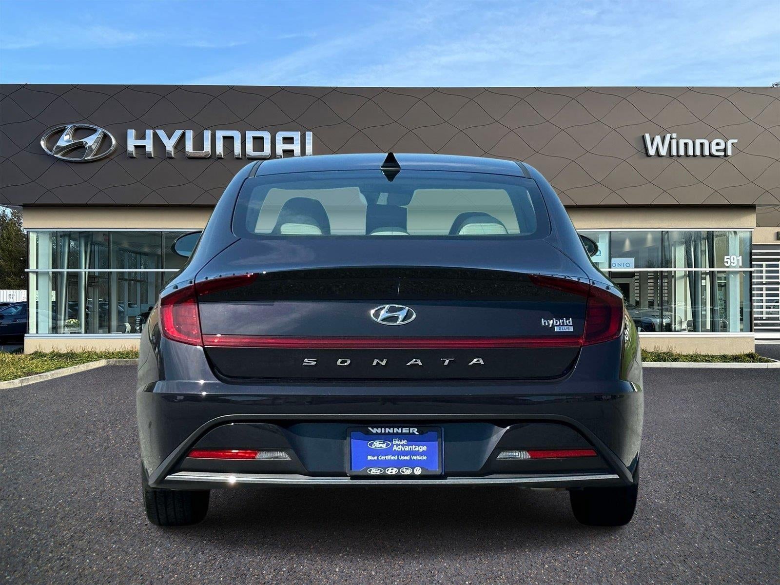 2023 Hyundai Sonata Hybrid Blue