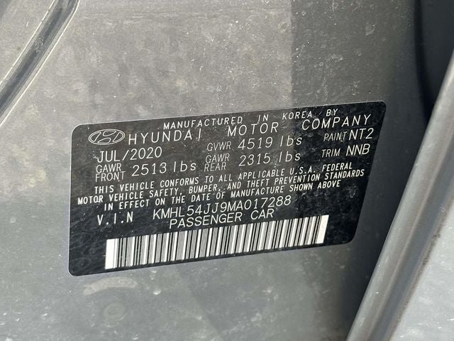 2021 Hyundai Sonata Hybrid Limited