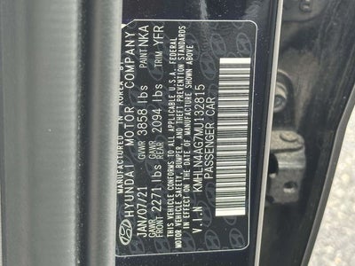 2021 Hyundai Elantra SEL