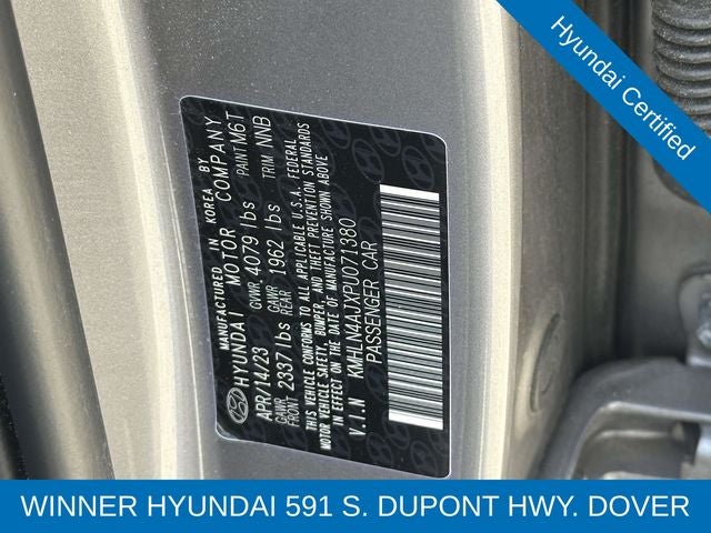 2023 Hyundai Elantra Hybrid Limited