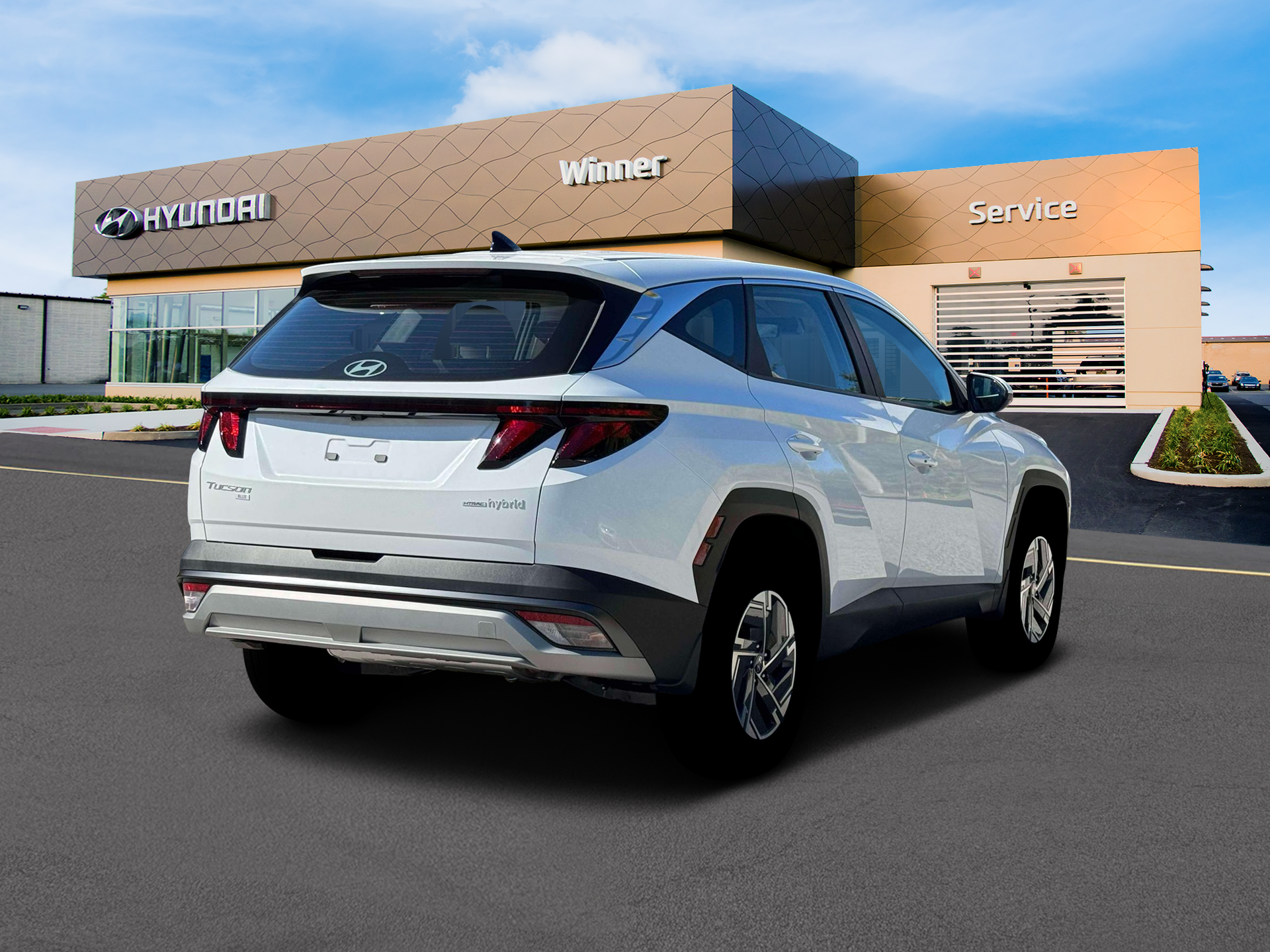 2026 Hyundai Tucson Hybrid Blue