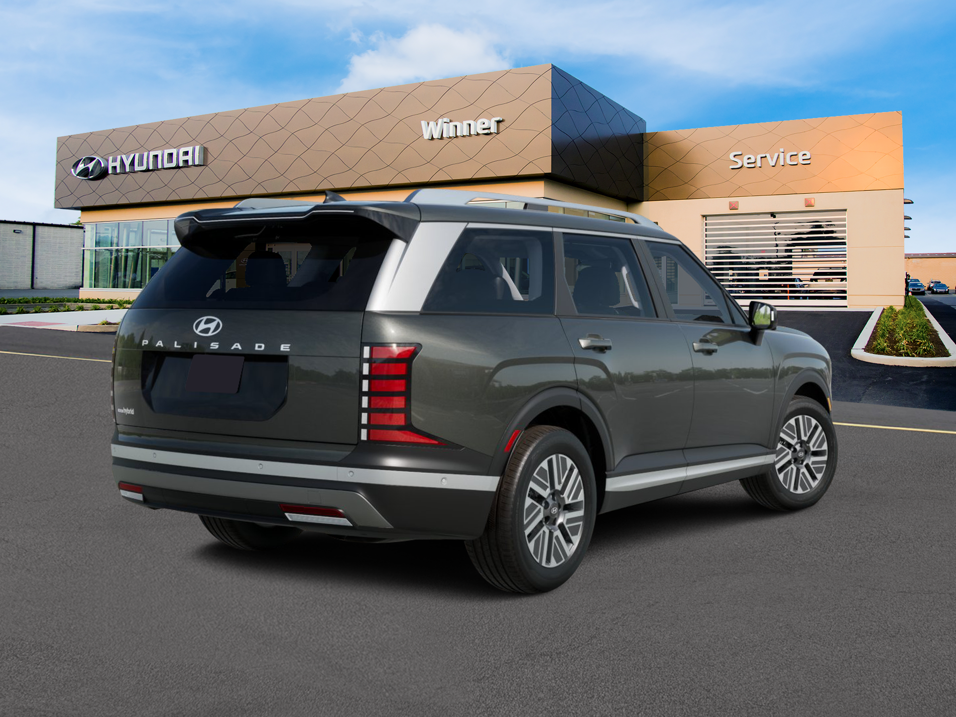 2026 Hyundai Palisade Hybrid Blue SEL Premium 8P