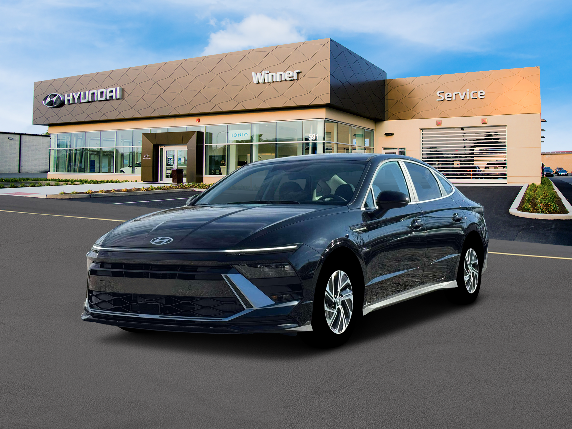 2026 Hyundai Sonata Hybrid Blue