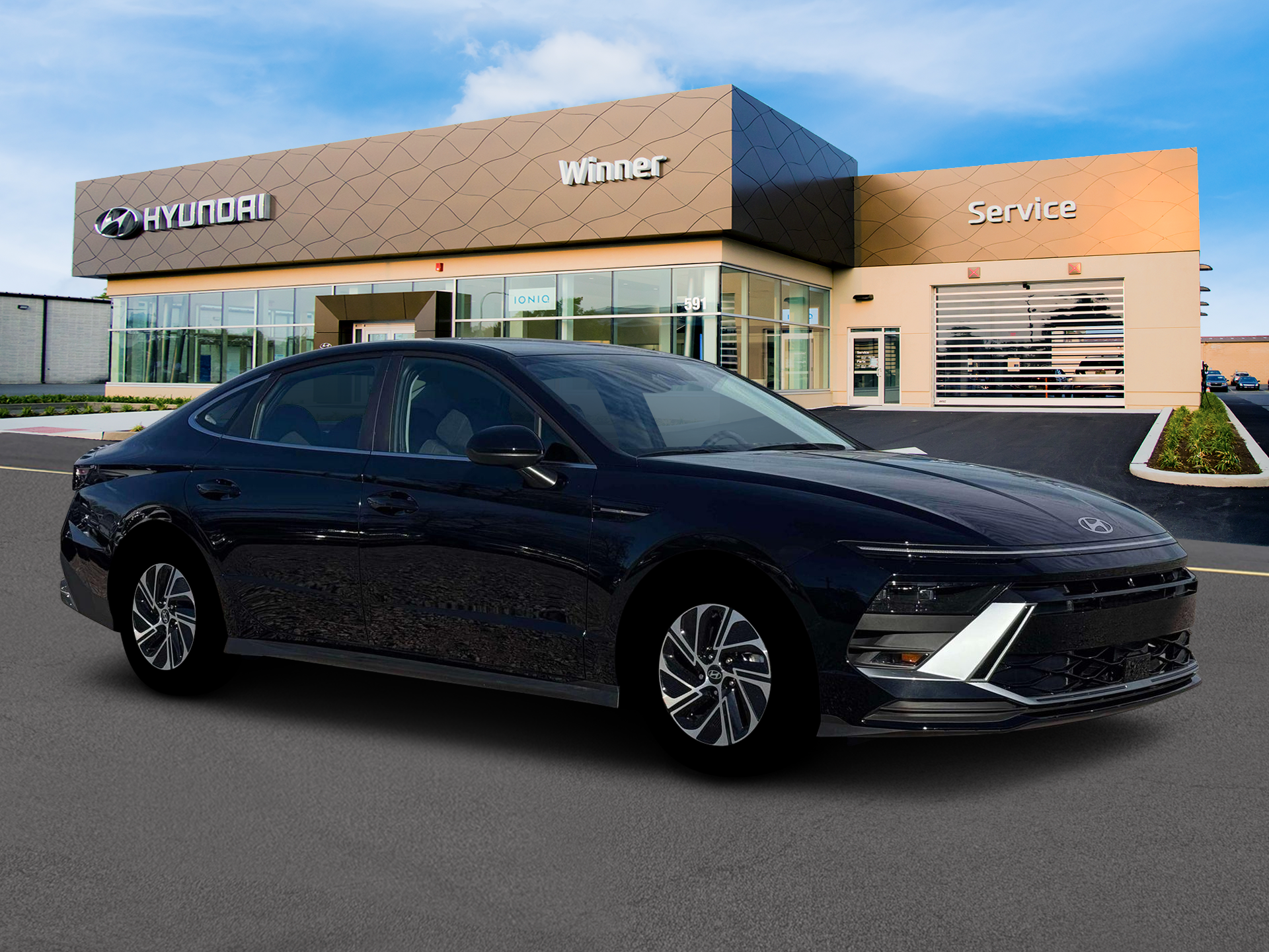 2026 Hyundai Sonata Hybrid Blue