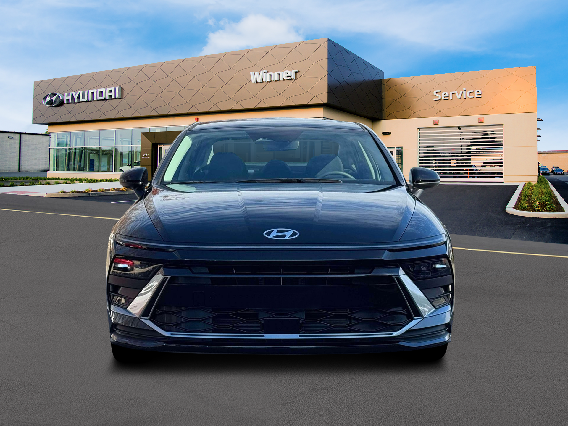 2026 Hyundai Sonata Hybrid Blue