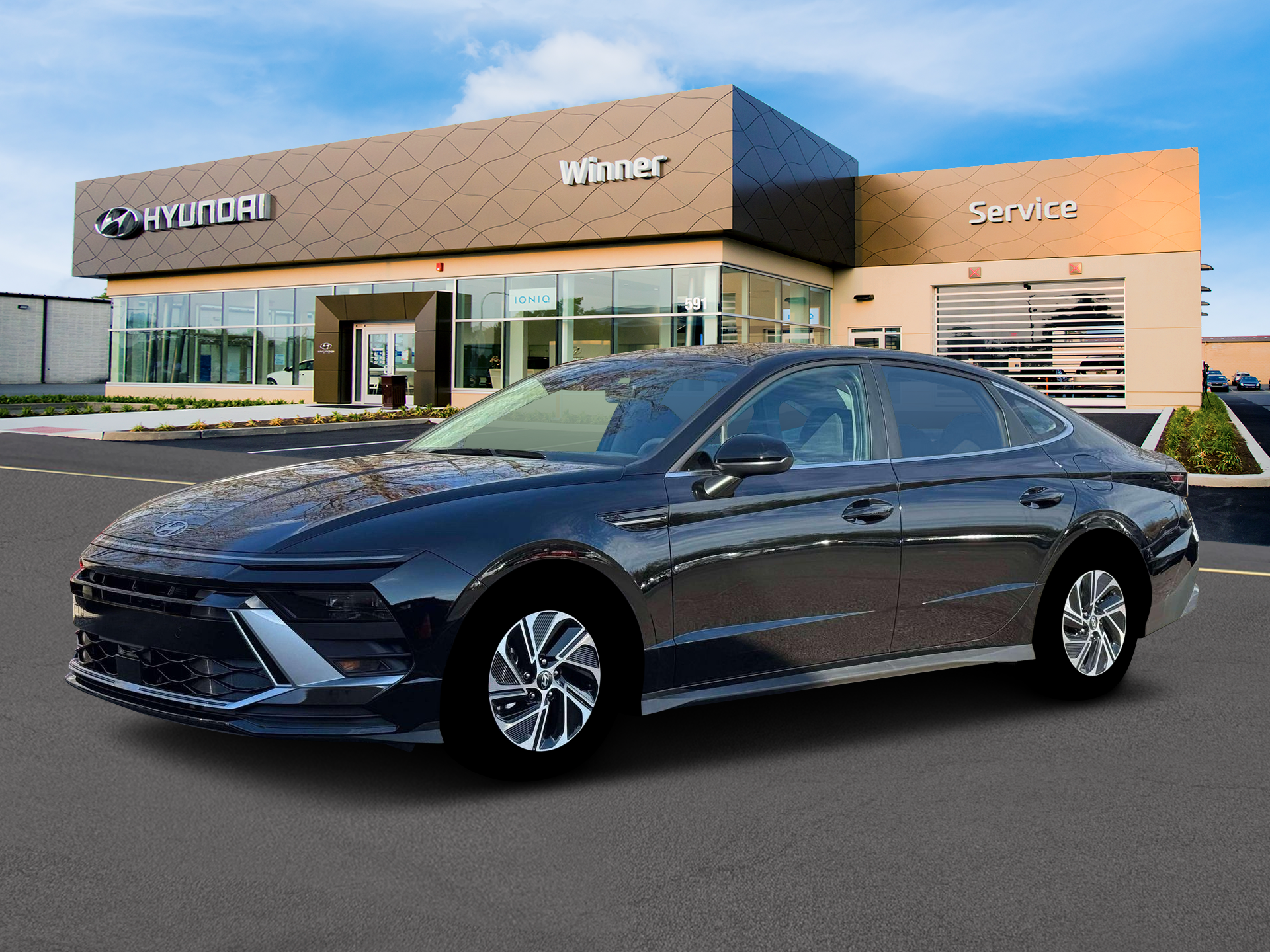 2026 Hyundai Sonata Hybrid Blue