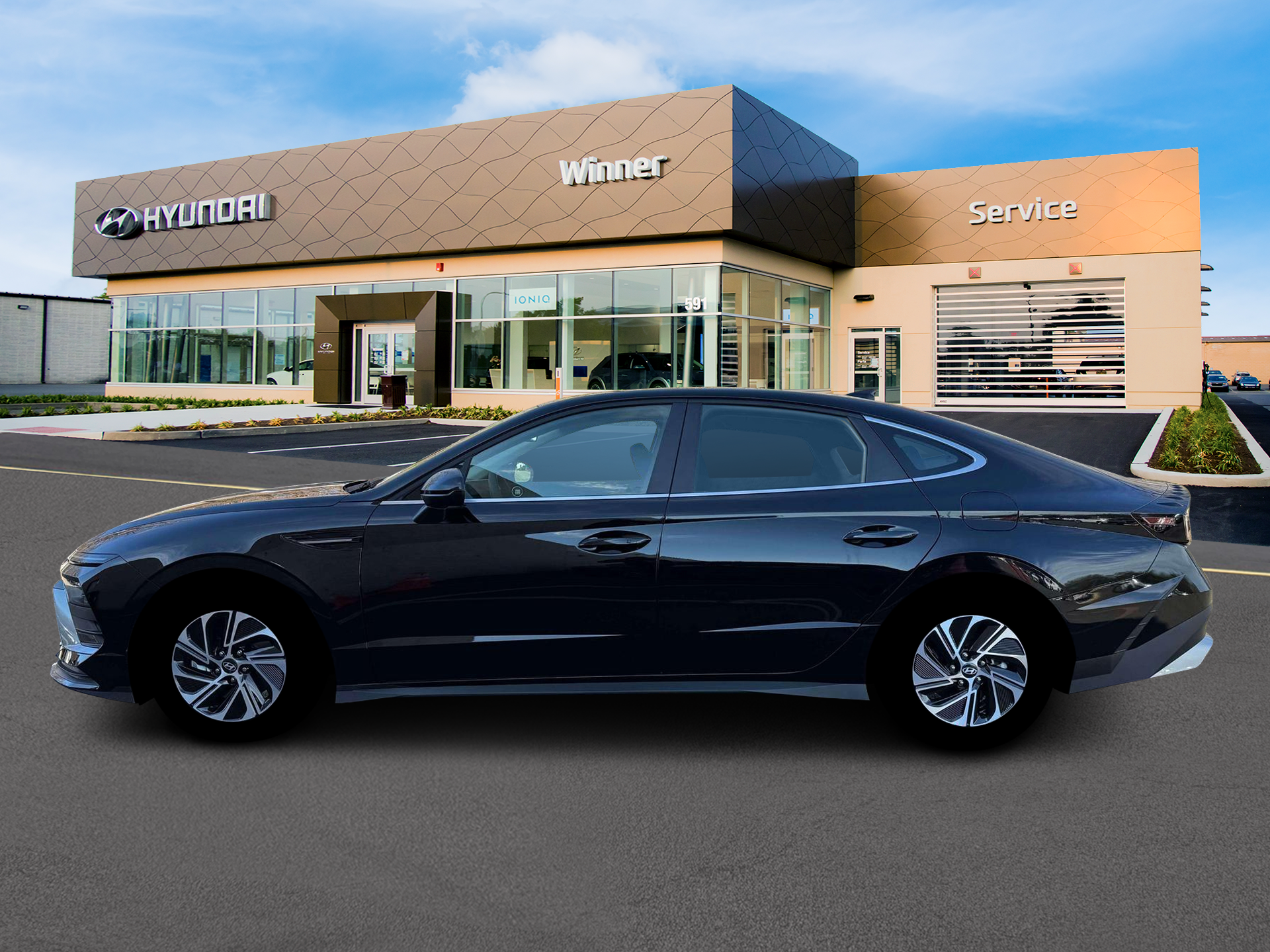 2026 Hyundai Sonata Hybrid Blue