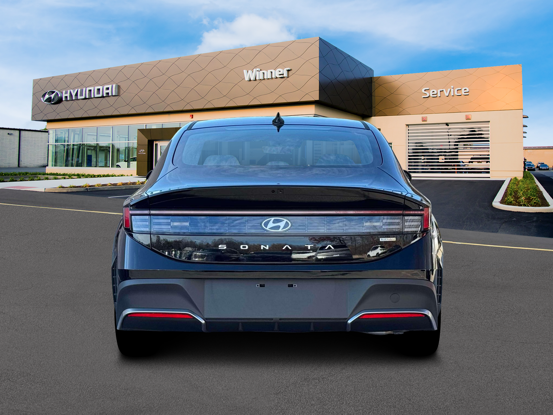 2026 Hyundai Sonata Hybrid Blue