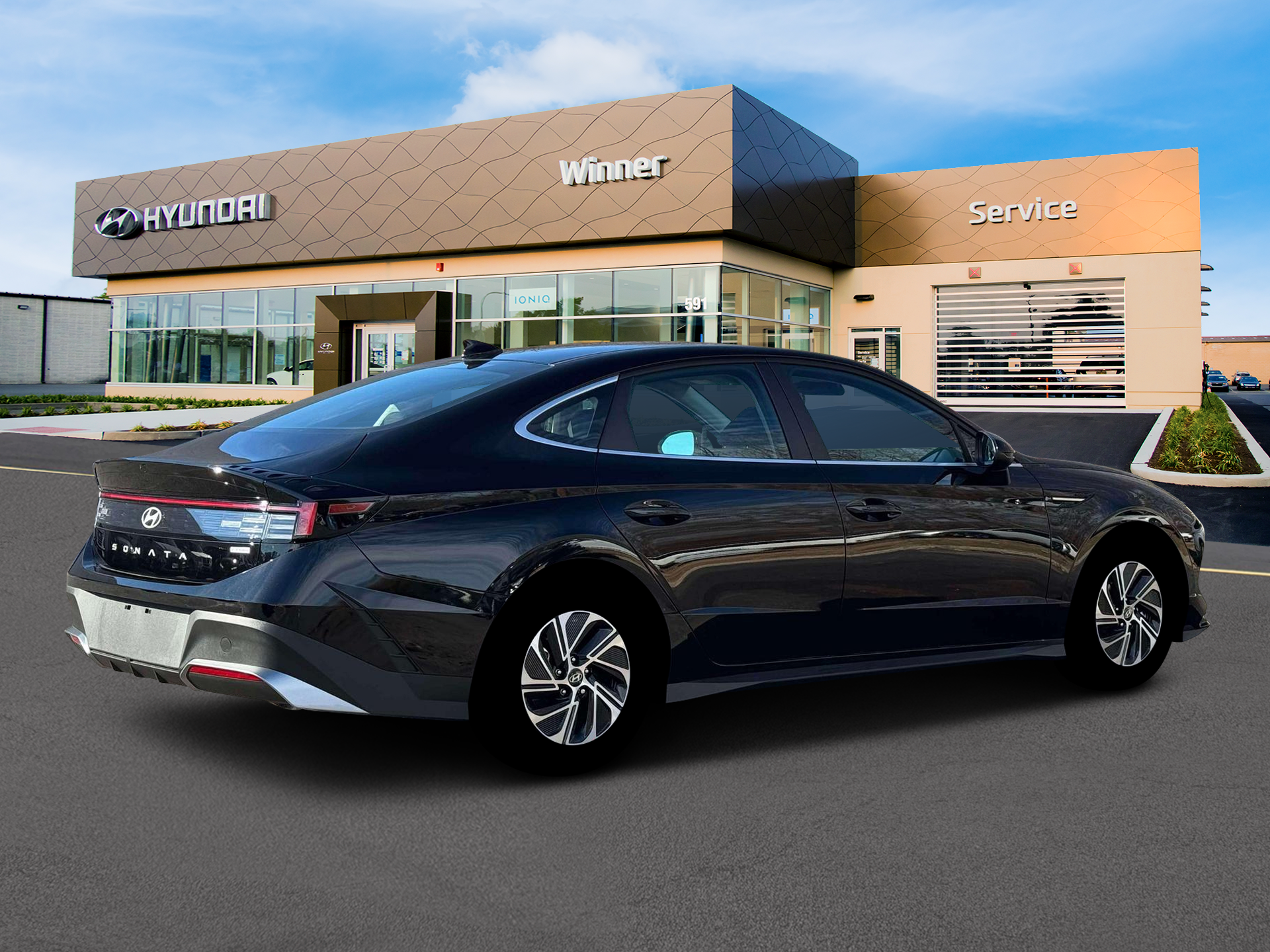 2026 Hyundai Sonata Hybrid Blue