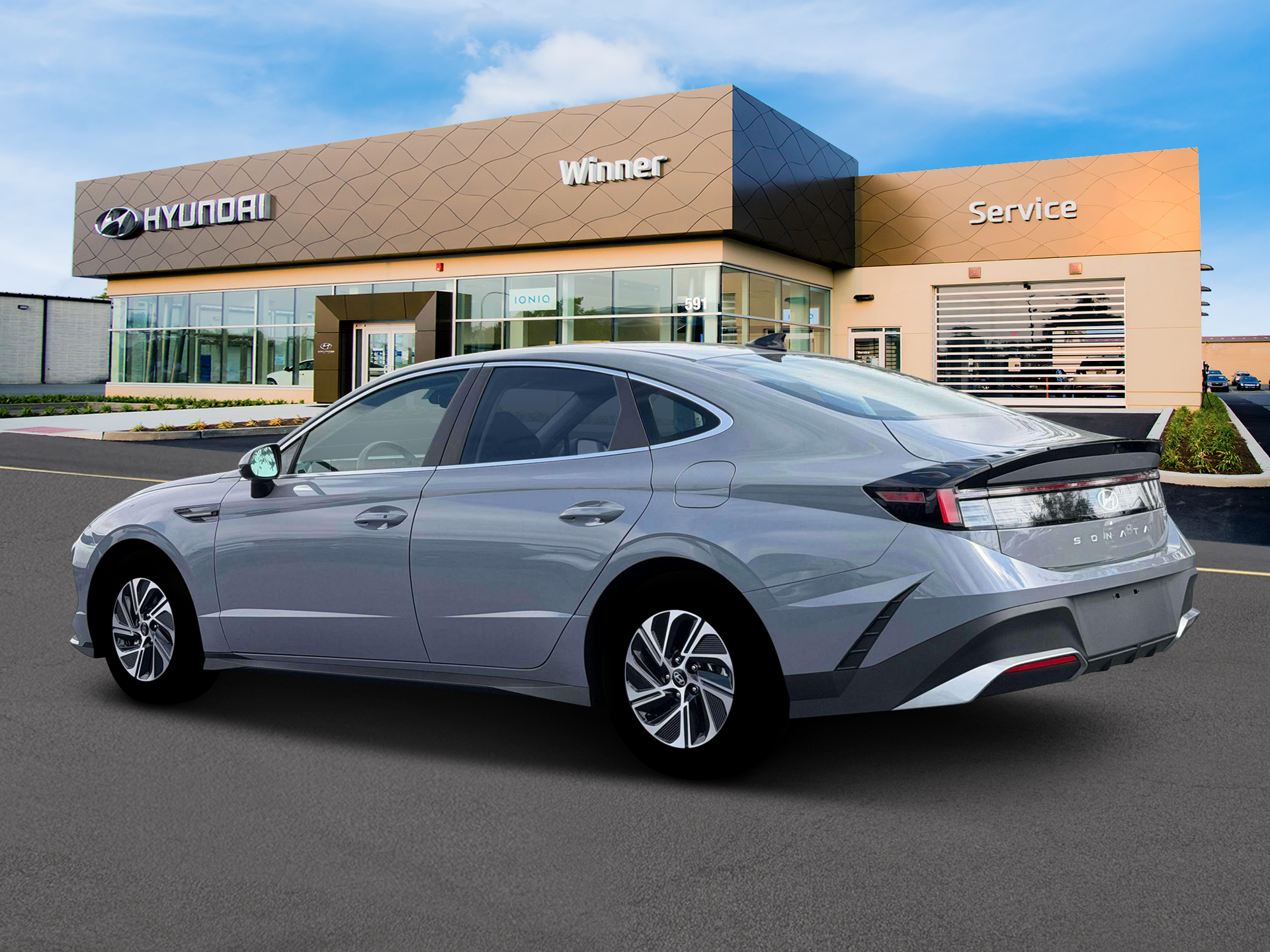 2026 Hyundai Sonata Hybrid Blue