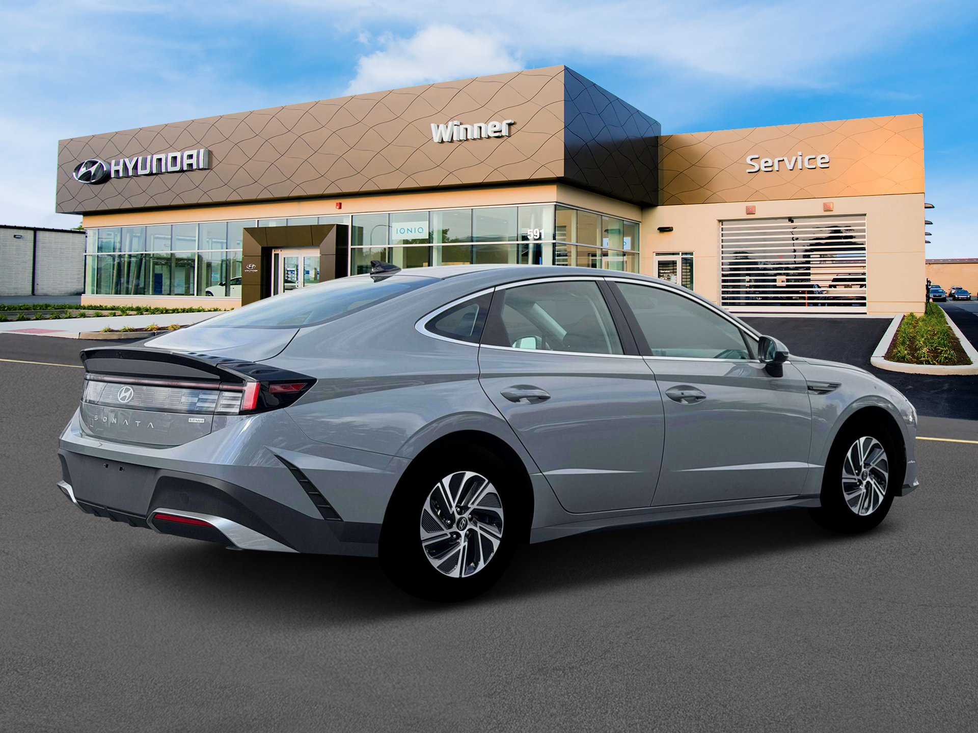 2026 Hyundai Sonata Hybrid Blue