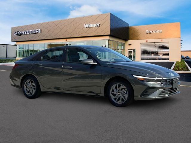 2025 Hyundai Elantra Hybrid Blue