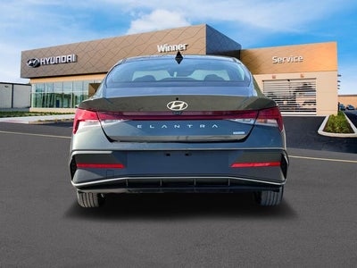 2025 Hyundai Elantra Hybrid Blue