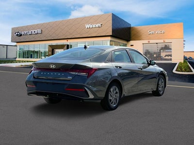 2025 Hyundai Elantra Hybrid Blue