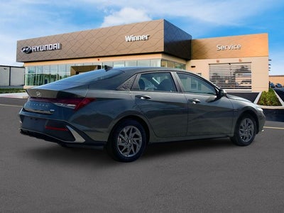 2025 Hyundai Elantra Hybrid Blue
