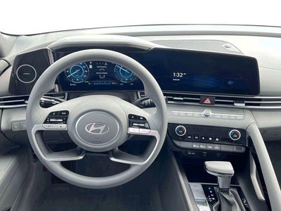 2025 Hyundai Elantra Hybrid Blue