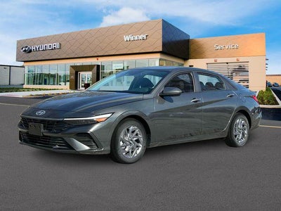 2025 Hyundai Elantra Hybrid Blue