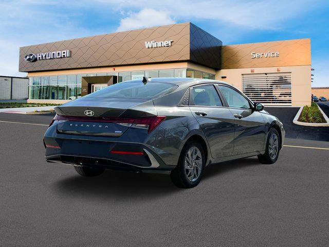 2025 Hyundai Elantra Hybrid Blue