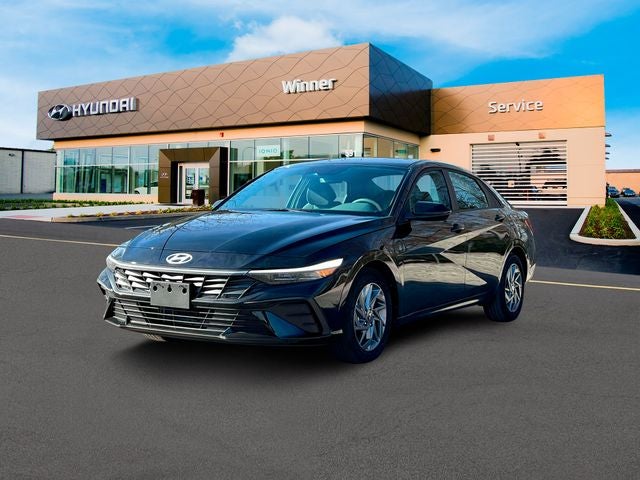 2025 Hyundai Elantra Hybrid Blue