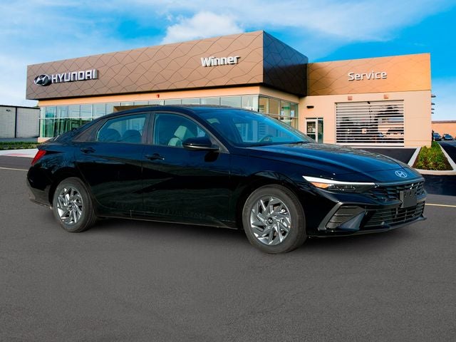 2025 Hyundai Elantra Hybrid Blue