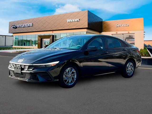 2025 Hyundai Elantra Hybrid Blue