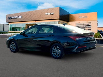 2025 Hyundai Elantra Hybrid Blue