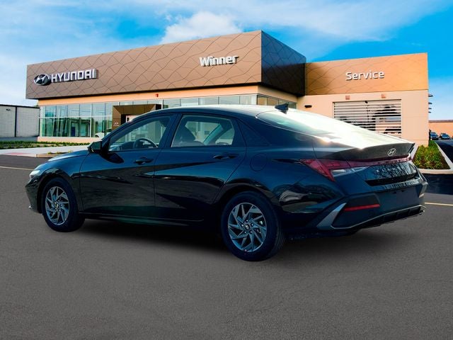 2025 Hyundai Elantra Hybrid Blue