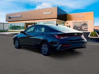 2025 Hyundai Elantra Hybrid Blue