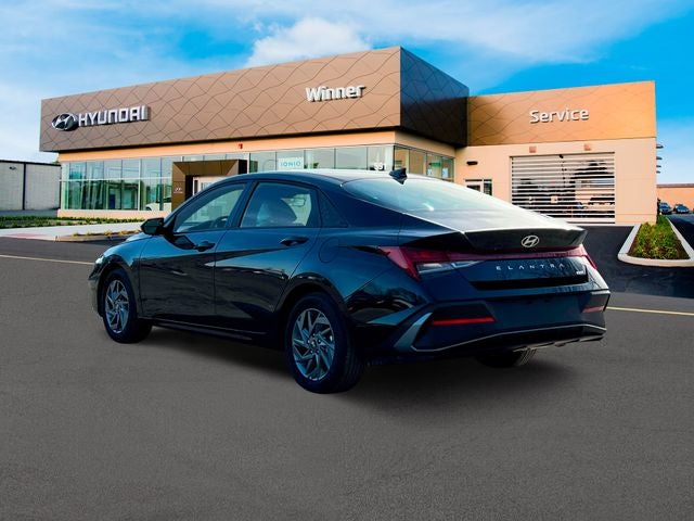 2025 Hyundai Elantra Hybrid Blue