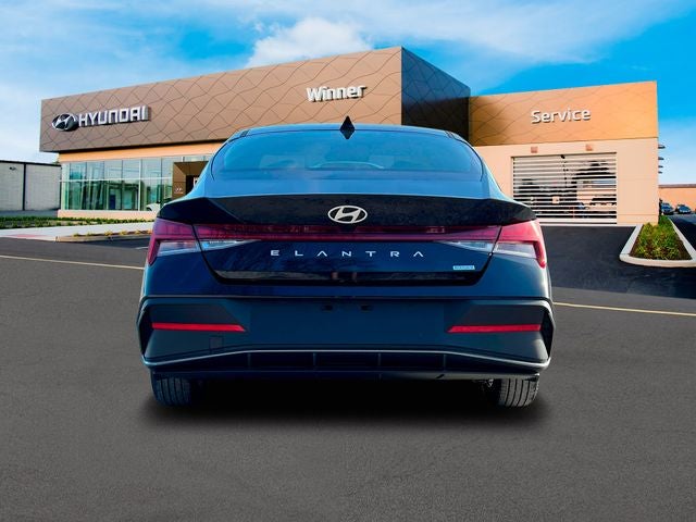 2025 Hyundai Elantra Hybrid Blue
