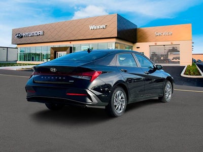 2025 Hyundai Elantra Hybrid Blue