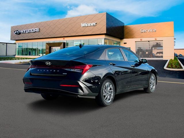 2025 Hyundai Elantra Hybrid Blue