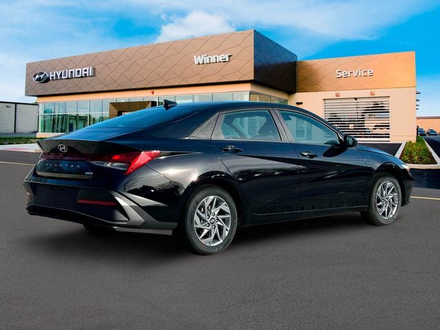 2025 Hyundai Elantra Hybrid Blue